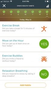 app screen shot